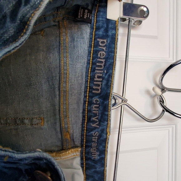 Gap Premium curvy straight jeans size 0 / 25R - Picture 4 of 5